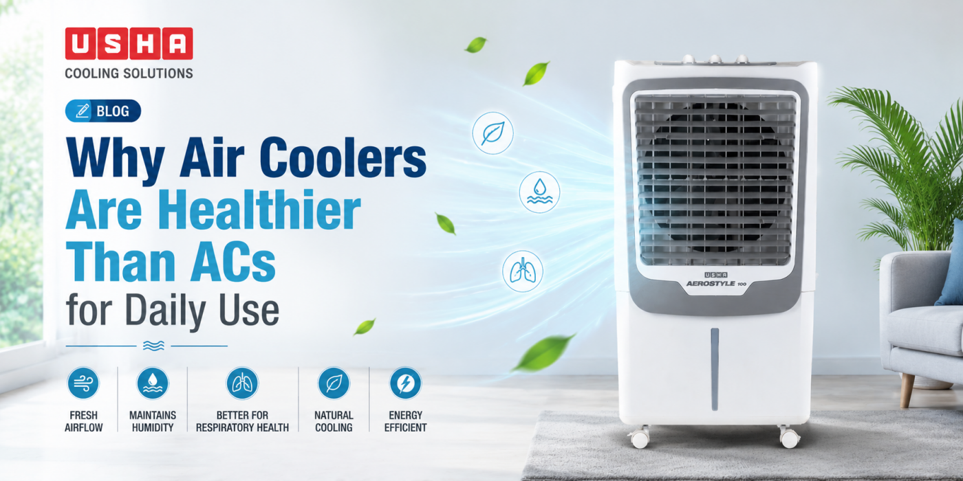 Why Air Coolers Are Healthier Than ACs for